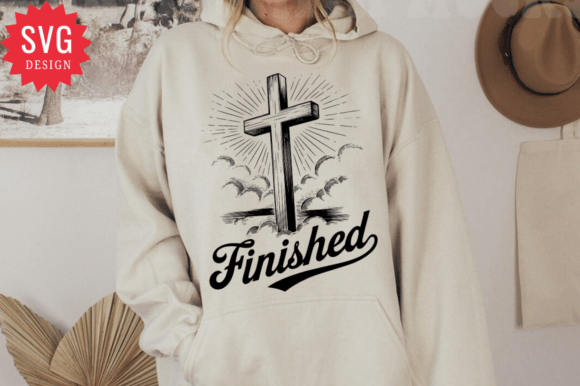 Christian Finished SVG Design for Cricut: Graphics & T-Shirt Designs