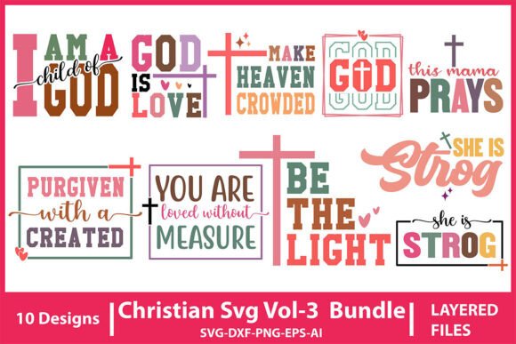 Christian SVG Vol-3 Bundle