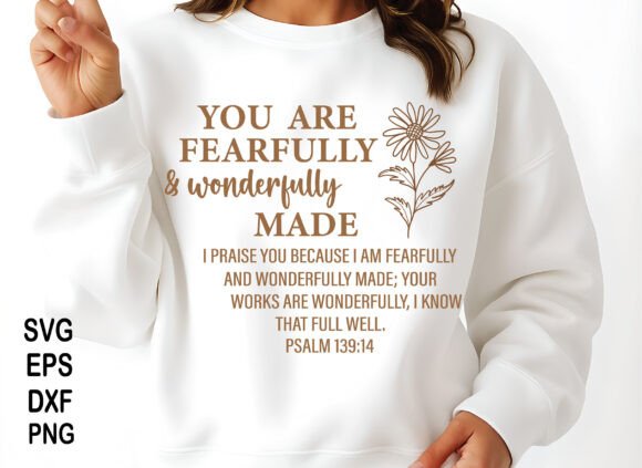 Fearfully Wonderfully Christian SvgPNG