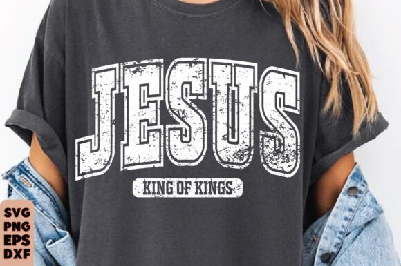 Jesus King of Kings Graphics for T-Shirt Designs