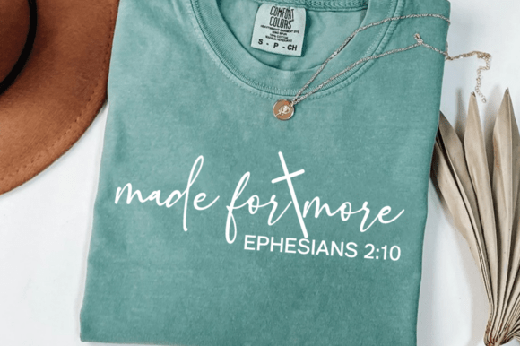 Made for More SVG: Christian Graphics & T-Shirt Designs